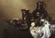 HEDA, Willem Claesz. Still-life stj7 oil painting